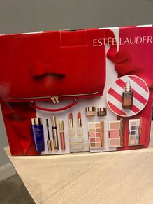 Estee Lauder Holiday Blockbuster Set. Makeup and skincare bundle.