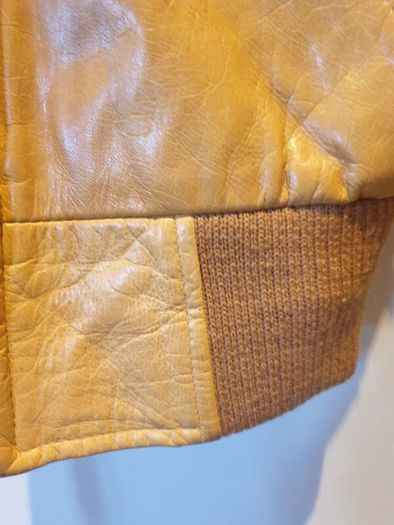 70s / 80s vintage leather jacket (extra small)