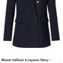 Salsa Women's Blazer-Navy Image 6