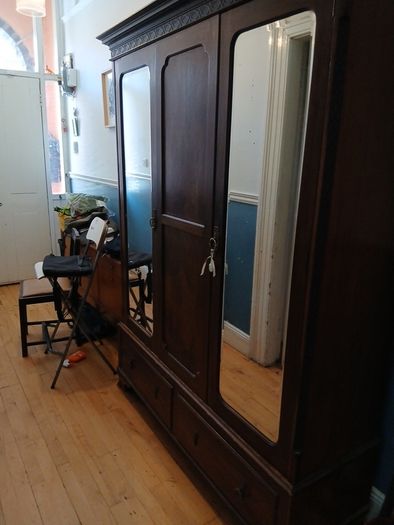 antique wardrobe