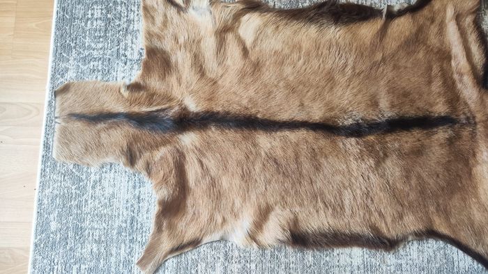 Genuine deer hide rugs