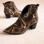 Snake print leather Moda in Pelle New Boots EU41 Image 2