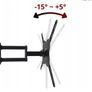 TV Wall Mount Bracket Tilt Swivel Full Motion 17-56" Image 6