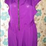 Beautiful Awear midi dress Purple size UK18 EUR46 Image 3