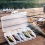 Crankbaits Set Fishing VIB Lures Kit Minnow Crankbaits Topwater Floating Lures Life-Like Swimming Swimbait for Trout Bass Perch Pike with Tackle Box 3pcs/Pack Image 2