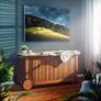 Mobile Acacia Wood Storage Box with Wheels  Weather-Resistant & Stylish Image 4