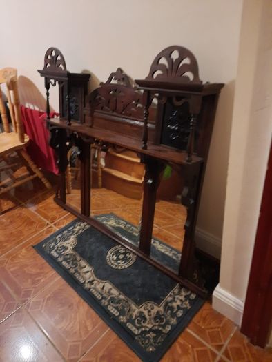 antique overmantel