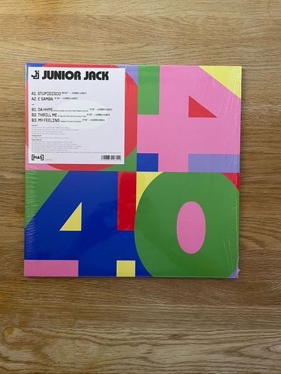 Junior Jack - Stupid Disco PIAS 40 - 12" Vinyl EP Compilation - 2023 PIAS