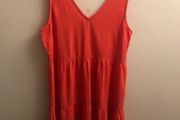 Orange dress (size 12)