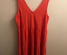 Orange dress (size 12)