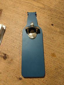 Wooden Navy Bottle opener, new never used.