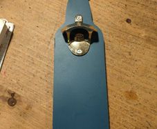 Wooden Navy Bottle opener, new never used.