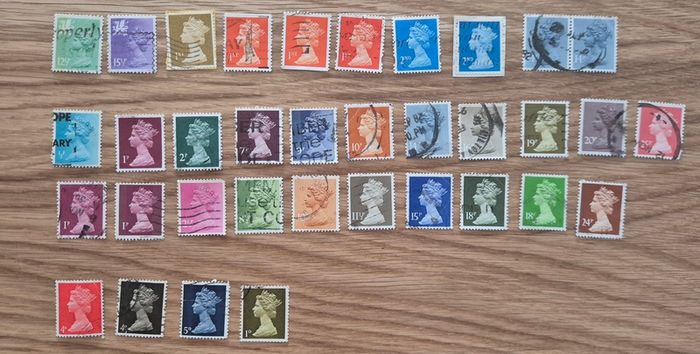 350 Postage Stamps