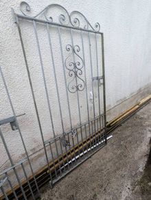 2x steel side gate