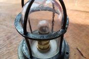 Vintage Brass 12V Automotive Dashboard / Inspection Map Light (Pre-War)