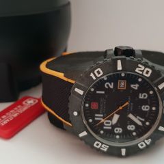 Swiss Military Hanowa Carbon Watch New