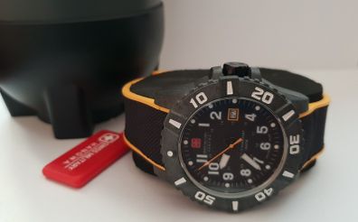 Swiss Military Hanowa Carbon Watch New