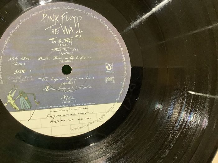 The Wall 1979 edition of the LPVinyl