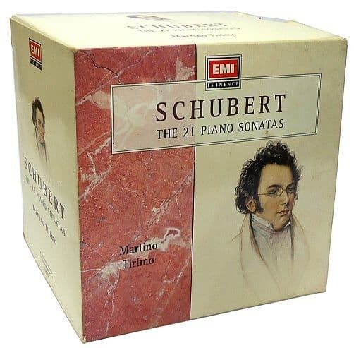 Free Tracked Postage! Schubert The 21 Piano Sonatas. 8 x CD Boxset.