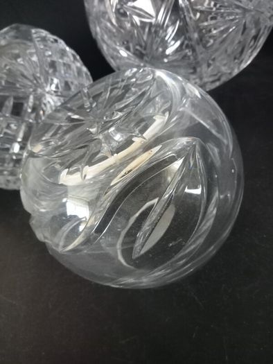 High quality 24%lead crystal Rose Bowls