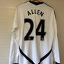 Swansea City FC. Official Adidas Mens Home Long Sleeved Jersey. Season 2011/2012. Number 24 Joe Allen. Image 2