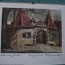 8 X Signed etchings of Rothenburg W. Germany by Ernst Geissendorfer - Circa 1950's Image 5