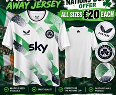 Ireland Football jersey away