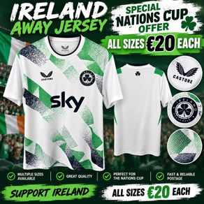 Ireland Football jersey away