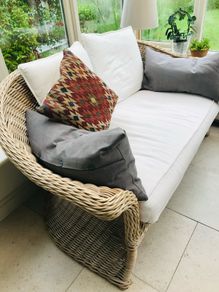 Oriental Cane Sofa
