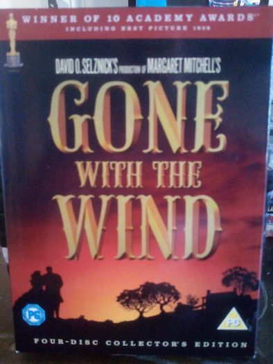 Gone With The Wind 4 Dvd Collectors Edition Boxset Clarke Gable Classic