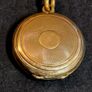 Antique Victorian Blue Enamel ANCHOR Mourning Locket Hair c.1840 Image 6