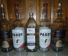 4.5ltr Whiskey Bottles