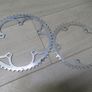 Campagnolo 10 speed chainrings 54/44 Image 5