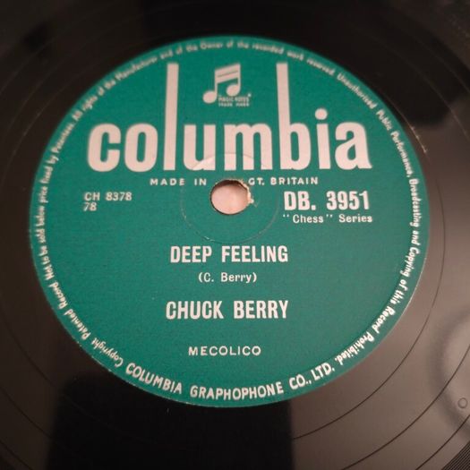 Chuck Berry - Deep Feeling/School Day 78rpm