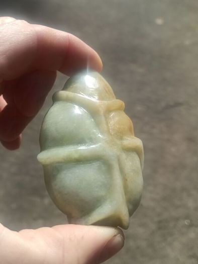 Qing Dynasty Jade Brush Washer