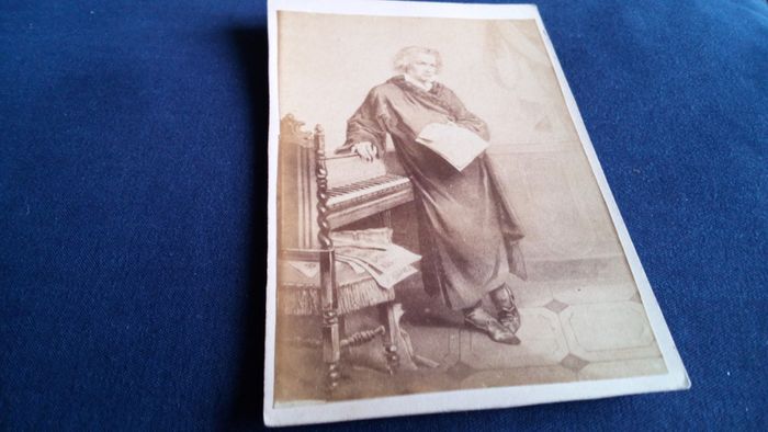 CDV Photo of Beethoven image - 1860's