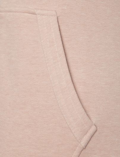 BRAZZO IX zip-up sweatshirt with hood - pink size S