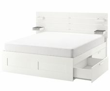 Brimnes Bed Frame and  Nordli Headboard