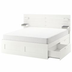 Brimnes Bed Frame and  Nordli Headboard