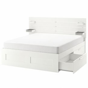 Brimnes Bed Frame and  Nordli Headboard