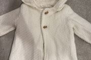 Cream warm jumper 9-12 months