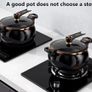 Non-Stick Cook Pot Compatible for Gas & Induction Stoves, new, unopened. Image 4