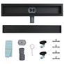 Shower Drain 2-in-1 with 360 Siphon Black 70 cm Image 3