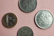 4 French coins (26058)