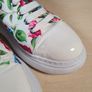 womens MARCO MOREO Black Label Platform trainers flowers floral pattern Size UK 6 EU 39 Image 8