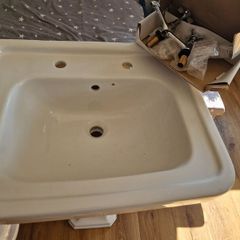 Toilet and sink