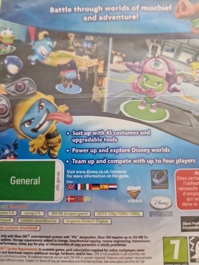 Disney Universe Brand New Sealed Xbox360 Games Original