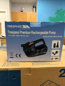 Trespass Premium Rechargeable Pump