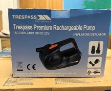 Trespass Premium Rechargeable Pump