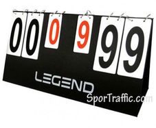 Manual Scoreboard Legend